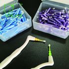 Kolorowe mikroaplikatory dentystyczne z PP z nylonowym włosiem