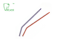 Końcówki do strzykawek wodnych z PVC klasy medycznej z metalowego nylonu, kolorowy rdzeń